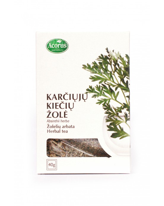 Žolelių arbata Karčiųjų kiečių žolė, 40 g