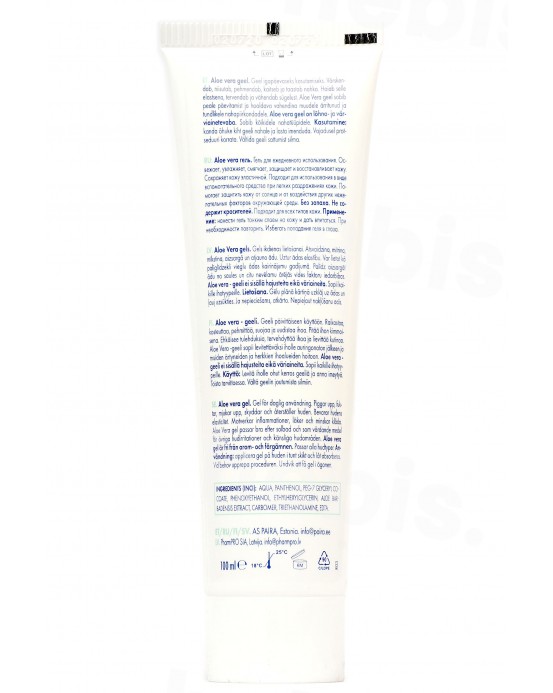 Aloe Vera gelis, 100 ml