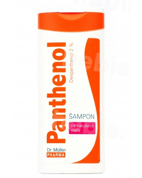 Šampūnas pažeistiems plaukams Pantenol 2%, 250 ml