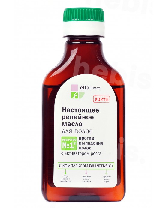 Varnalėšų aliejus FORTE nuo plaukų slinkimo, 100 ml