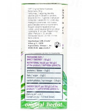 Original Herbs fitoarbata Saldymedis, 50 g