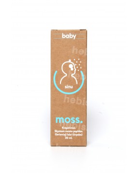 Geriamieji lašai SINUMOSS BABY, 30 ml