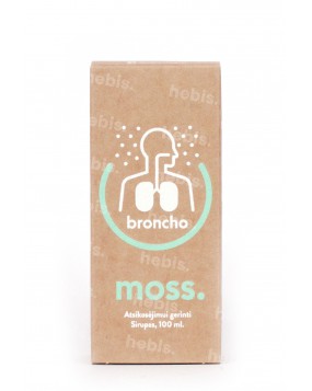 BronchoMoss sirupas, 100 ml