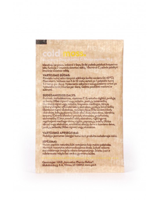 ColdMoss, 6 paketėliai