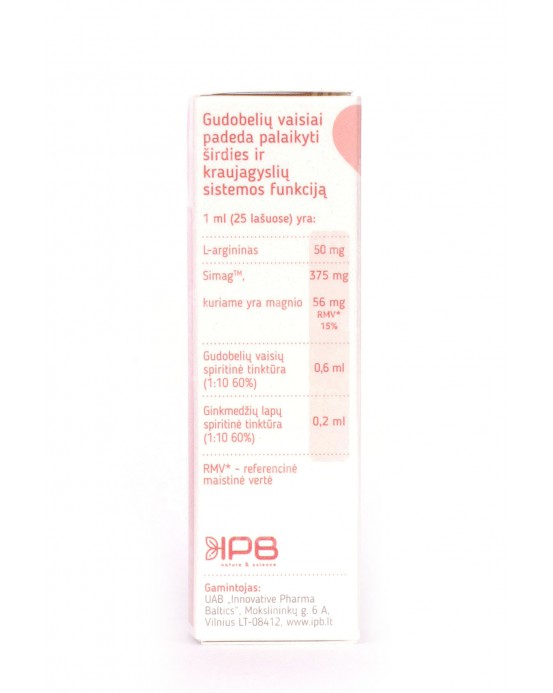 Fitocordium geriamieji lašai širdžiai ir kraujagyslėms, 20 ml