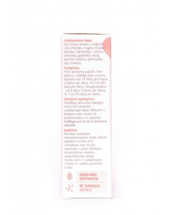 Fitocordium geriamieji lašai širdžiai ir kraujagyslėms, 20 ml