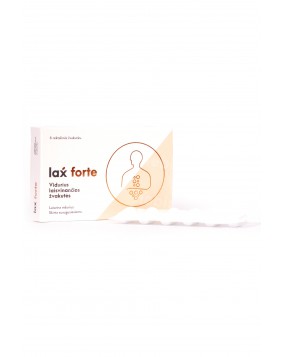 LaxForte Vidurius laisvinančios žvakutės, 6 vienetai