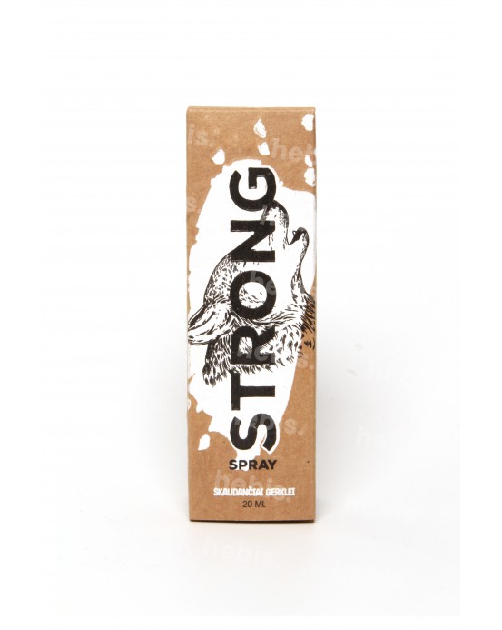 Burnos ir gerklės purškalas Strong Spray, 20 ml