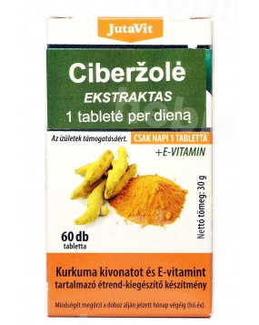 Ciberžolė, 60 tablečių