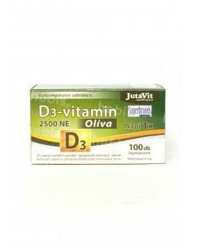 D vitaminas Olive 2500 TV, 100 kapsulių