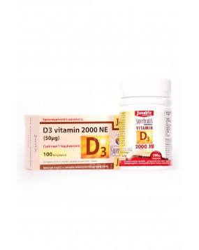 D vitaminas 2000 TV, 100 kapsulių