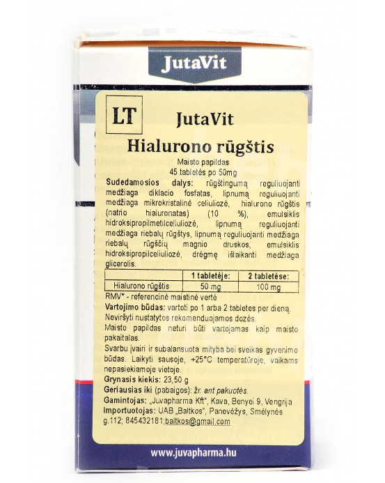 Hialuron Forte 50 mg, 45 tabletės