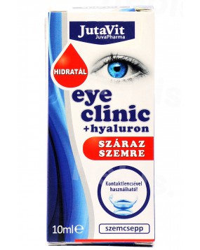 Drėkinamieji akių lašai su hialuronu, 10 ml