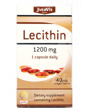 Lecitin 1200 mg, 40 kapsulių