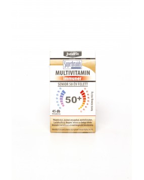 Multivitaminai Immuner Senior 50+ su laktobacilomis, 45 tabletės