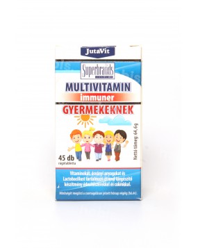 Multivitaminai Immuner Vaikams su laktobacilomis, 45 tabletės