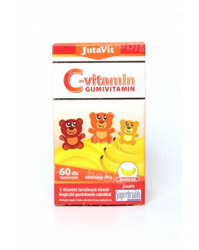 Vitamino C guminukai vaikams, 60 vnt.