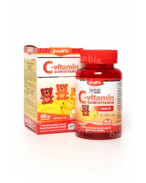 Vitamino C guminukai vaikams, 60 vnt.