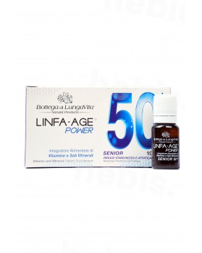 Linfa-Age Power Senior 50+, 10 buteliukų