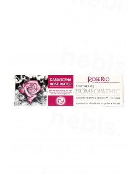 Rose Rio dantų pasta Damascena Rose Water, 65 ml