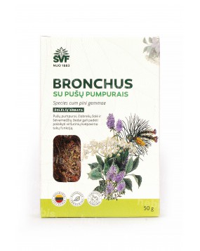 Žolelių arbata Bronchus su pušų pumpurais, 50 g