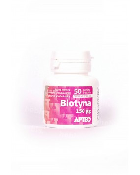 Biotinas Apteo, 50 ananasų skonio pastilių