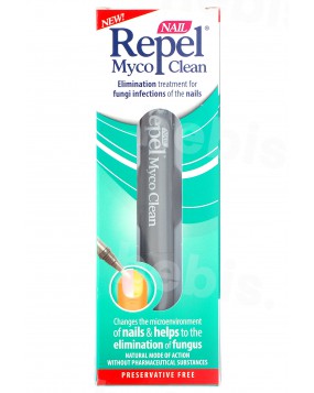 Nail Repel Myco Clean pieštukas nagų grybeliui gydyti, 3 ml