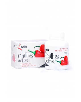 Chillies Active, 90 tablečių