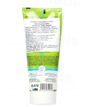Kanapių balzamas COLD, šaldomojo poveikio, su kanapių sėklų aliejumi, 200 ml